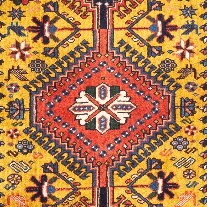 Persisk matta - Nomadic - 127 x 80 cm - gul