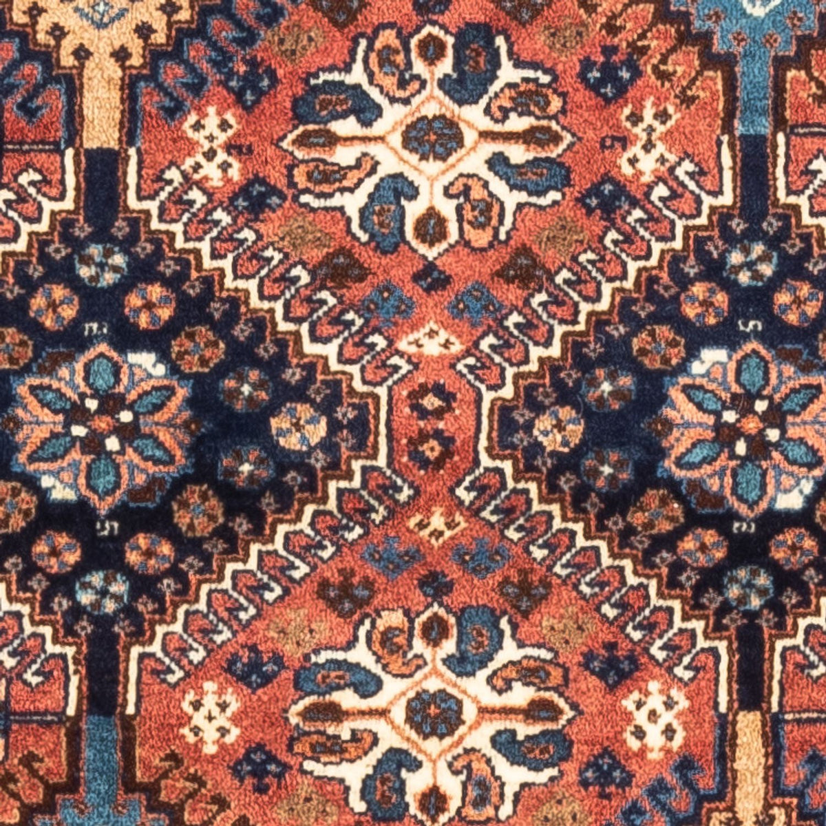 Persisk matta - Nomadic - 130 x 82 cm - röd