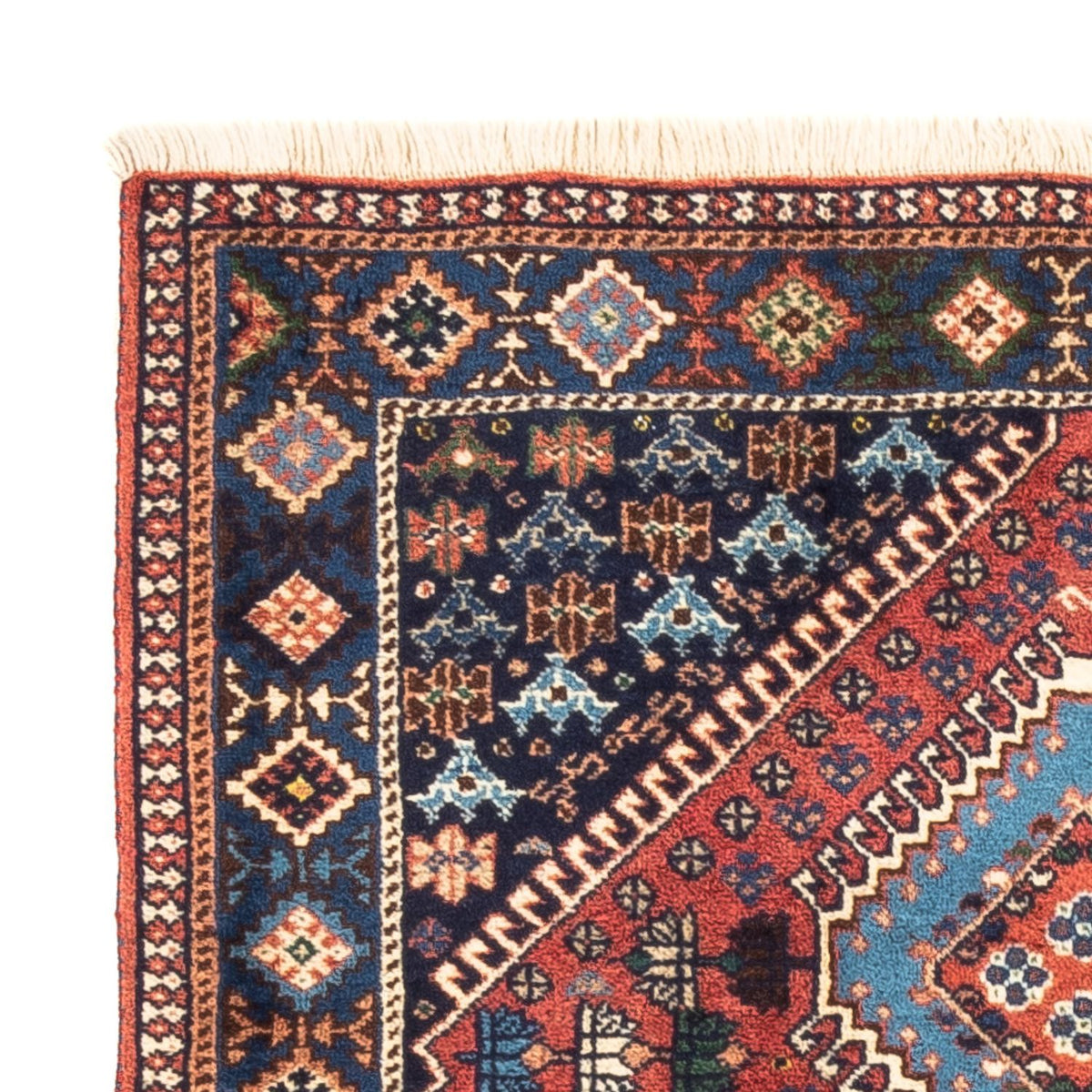 Persisk matta - Nomadic - 130 x 82 cm - röd