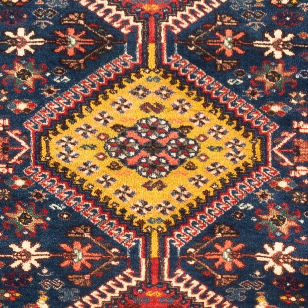 Persisk matta - Nomadic - 120 x 83 cm - mörkblå