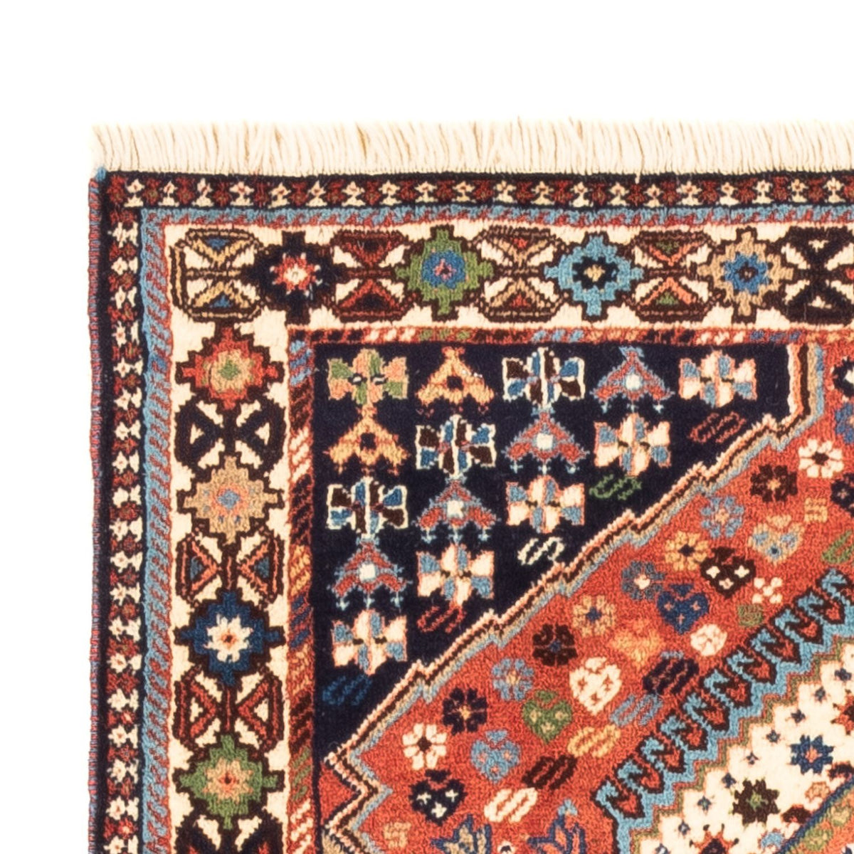 Persisk matta - Nomadic - 130 x 82 cm - röd