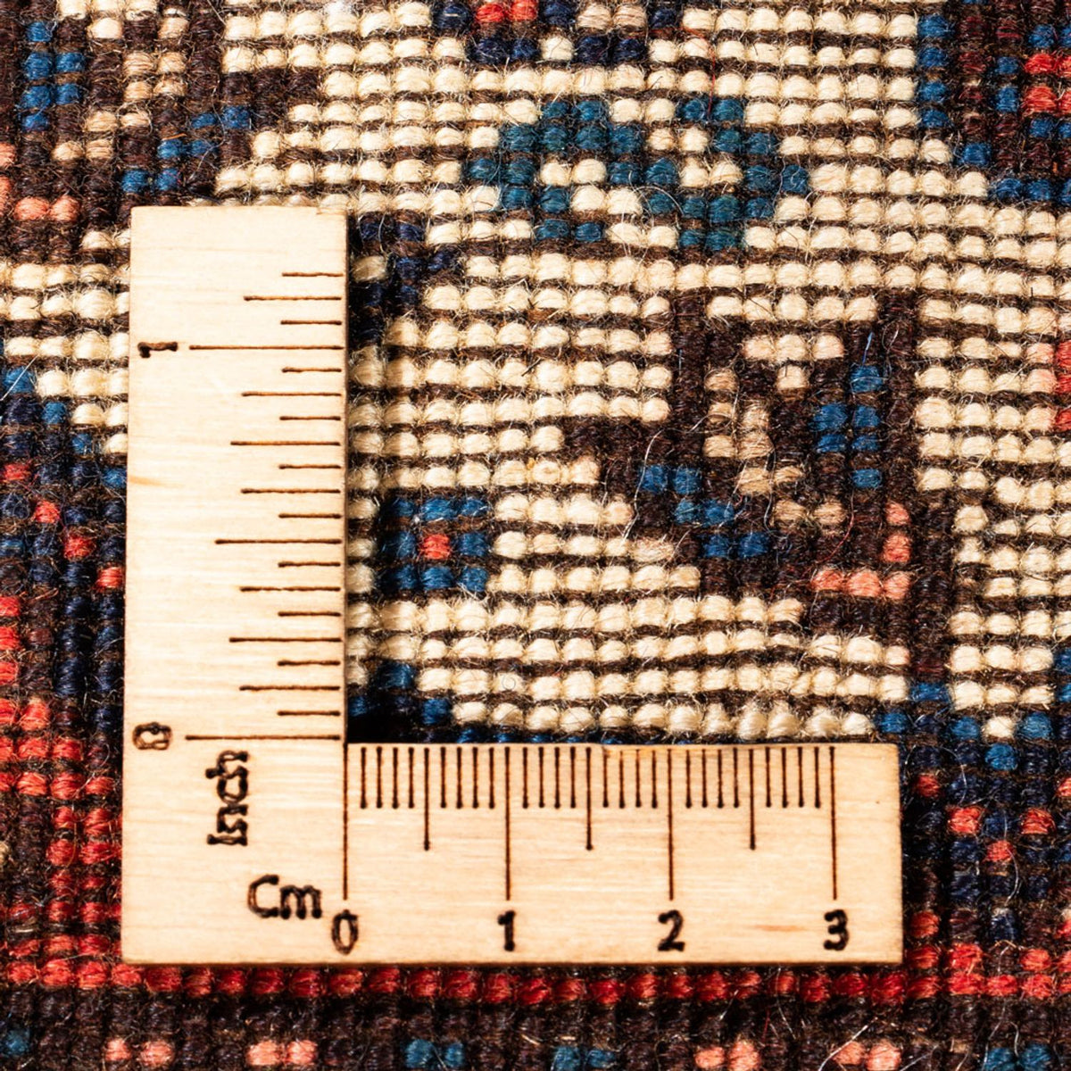 Persisk matta - Nomadic - 128 x 83 cm - grädde