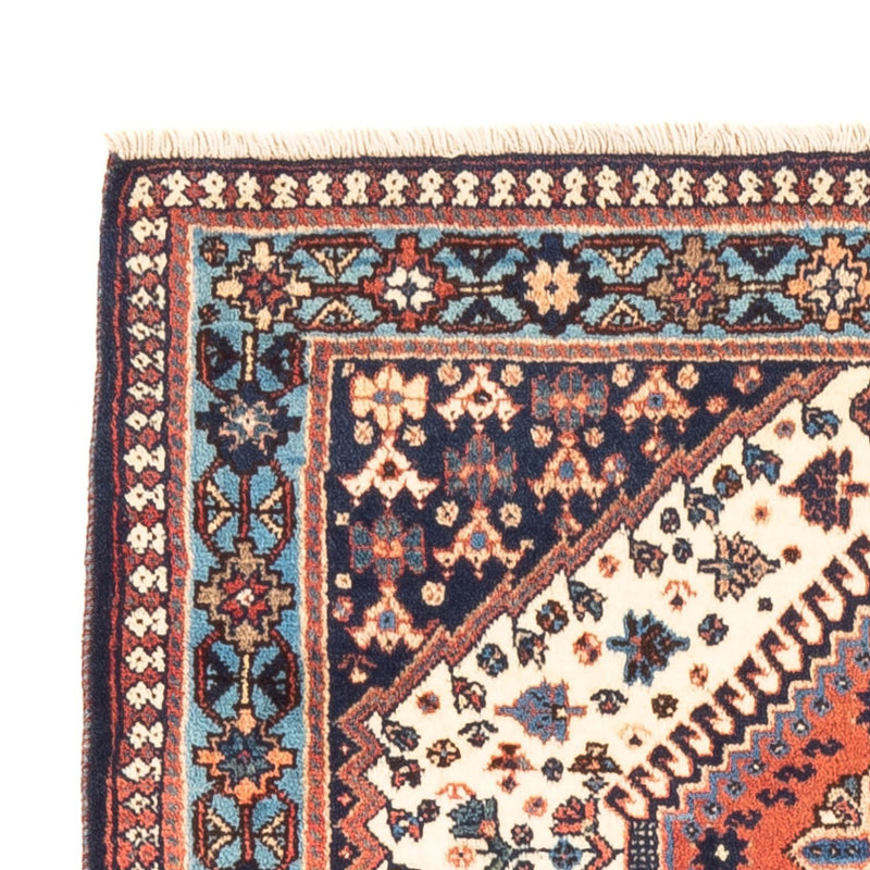 Persisk matta - Nomadic - 128 x 82 cm - grädde