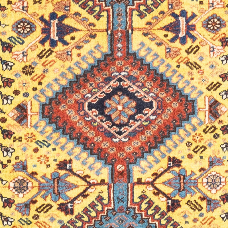 Persisk matta - Nomadic - 126 x 80 cm - gul