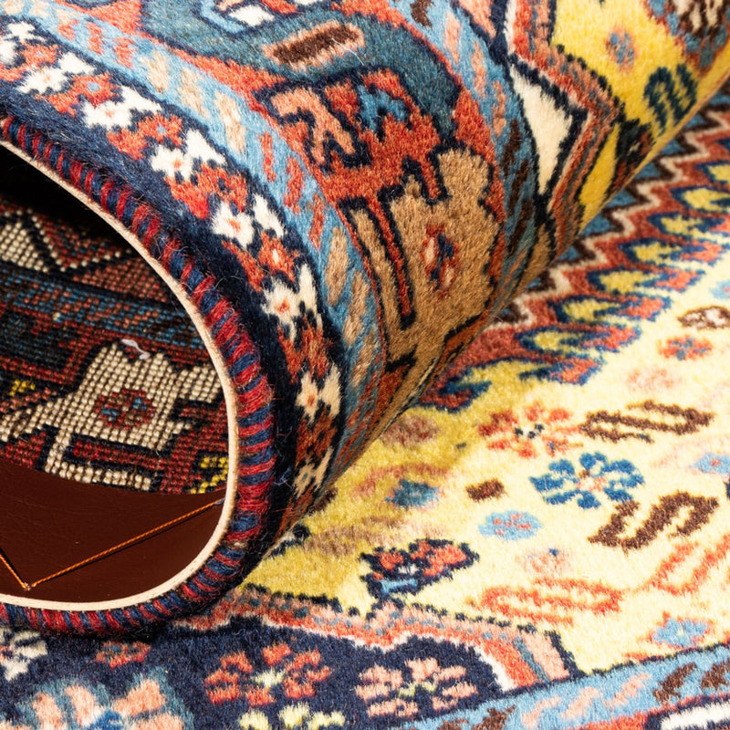 Persisk matta - Nomadic - 126 x 80 cm - gul