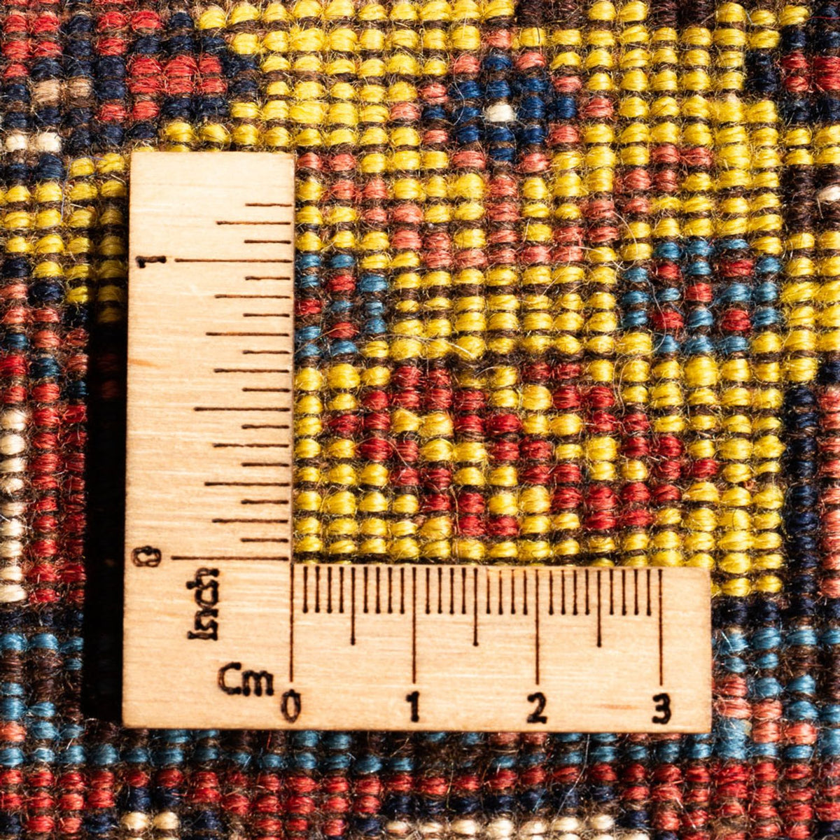 Persisk matta - Nomadic - 126 x 80 cm - gul