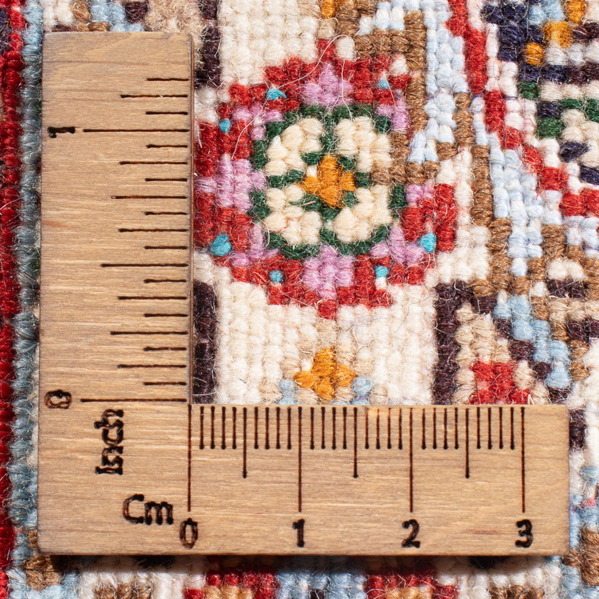 Persisk matta - Classic - Kungliga - 30 x 30 cm - flerfärgad