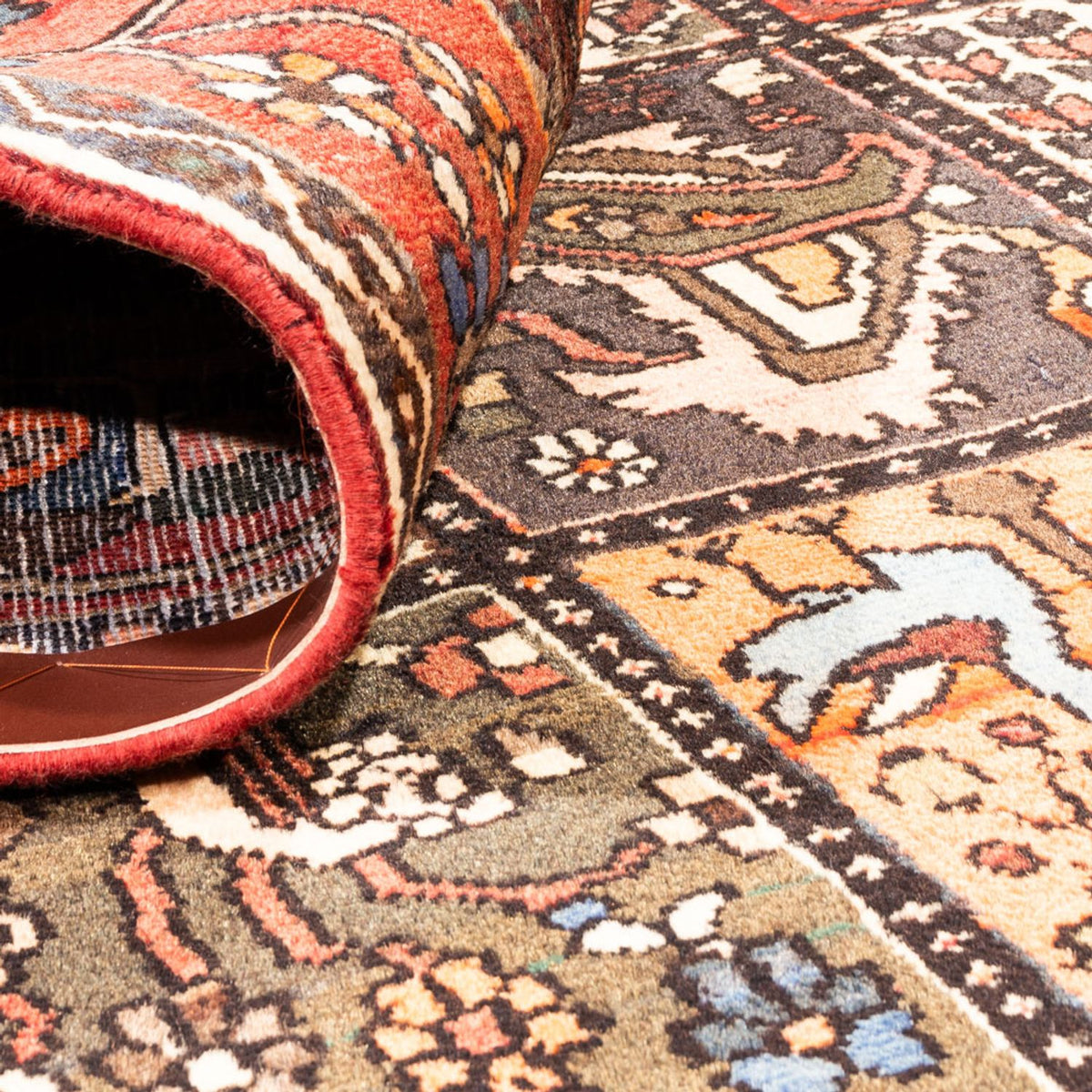 Persisk matta - Nomadic - 314 x 207 cm - flerfärgad