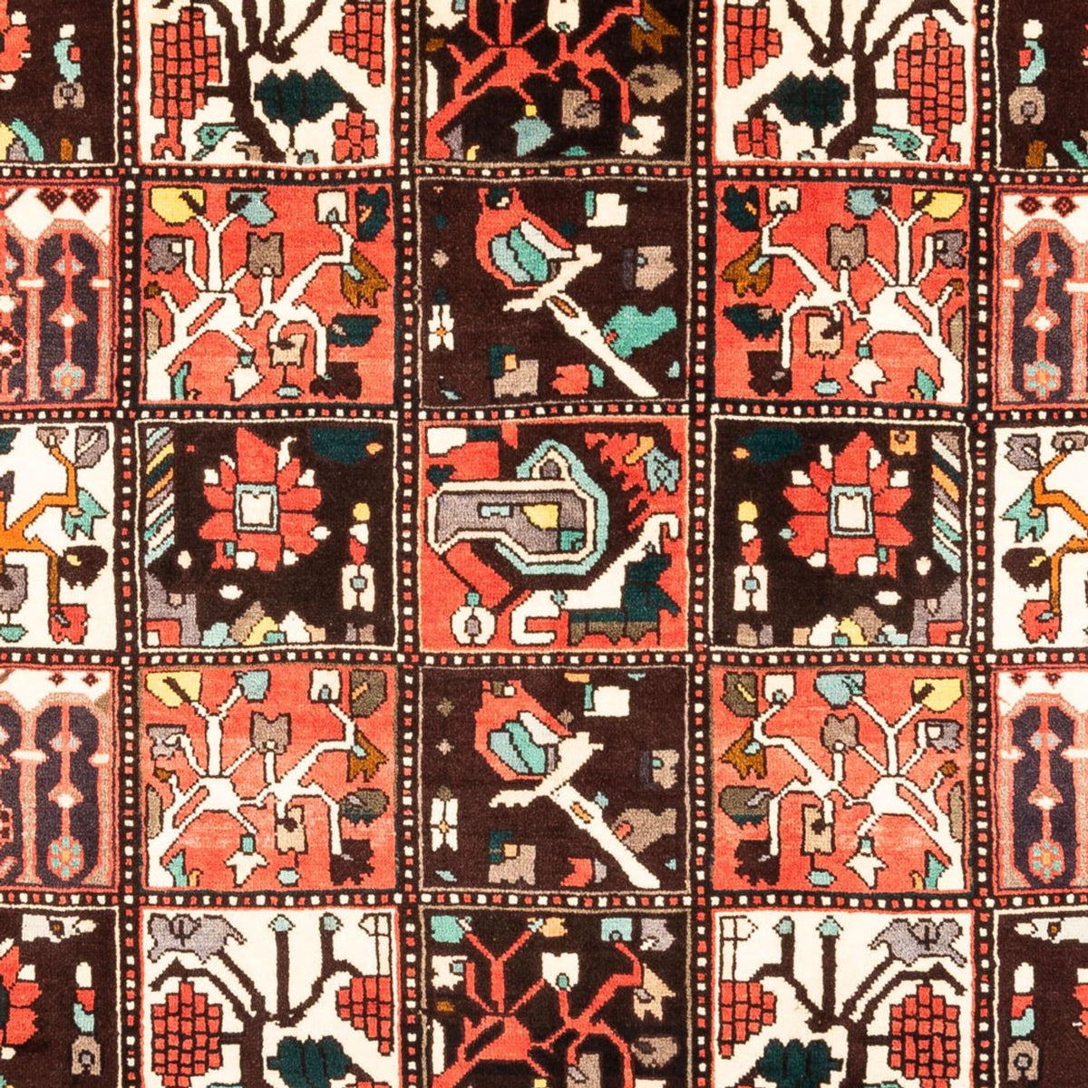 Persisk matta - Nomadic - 278 x 224 cm - flerfärgad