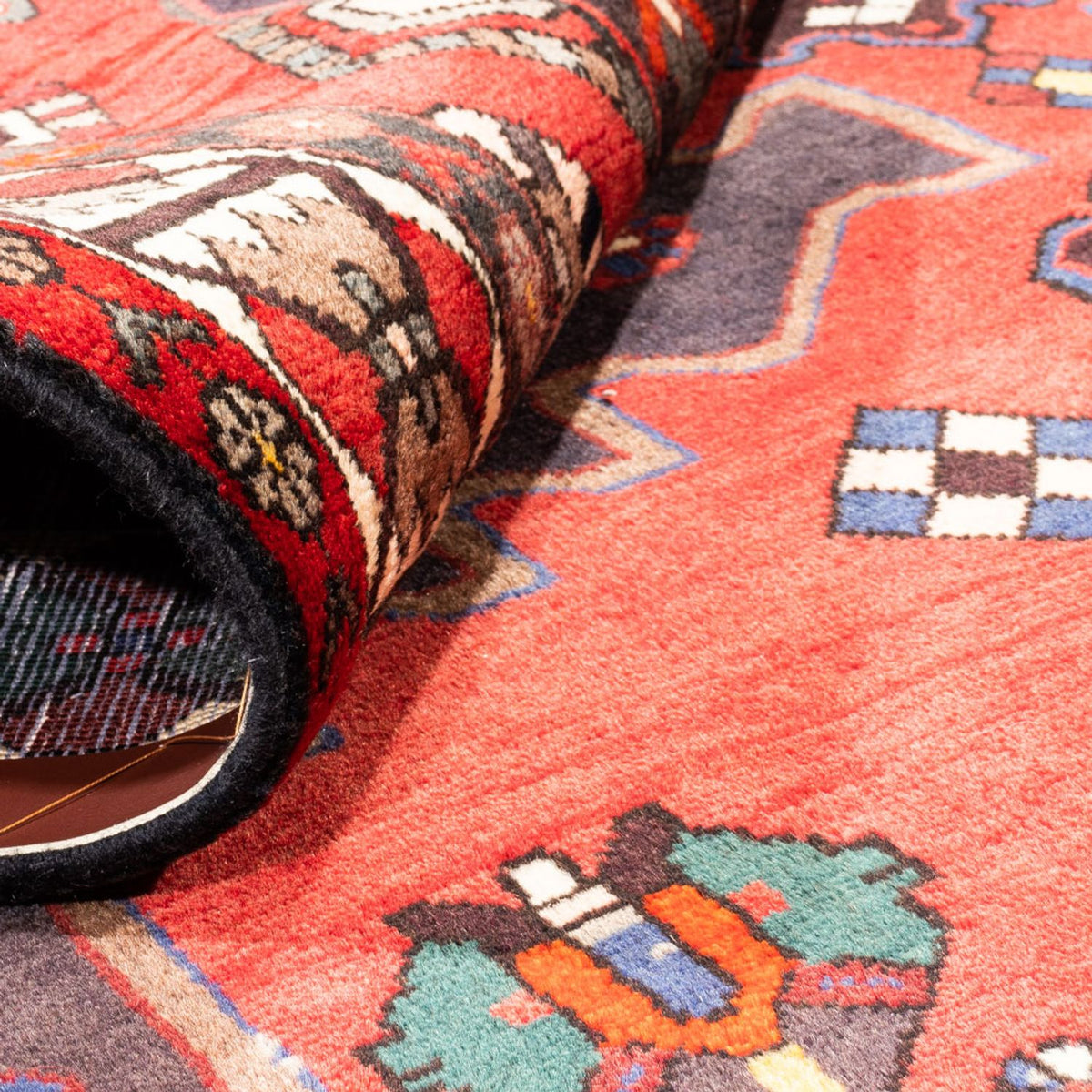 Persisk matta - Nomadic - 317 x 207 cm - röd