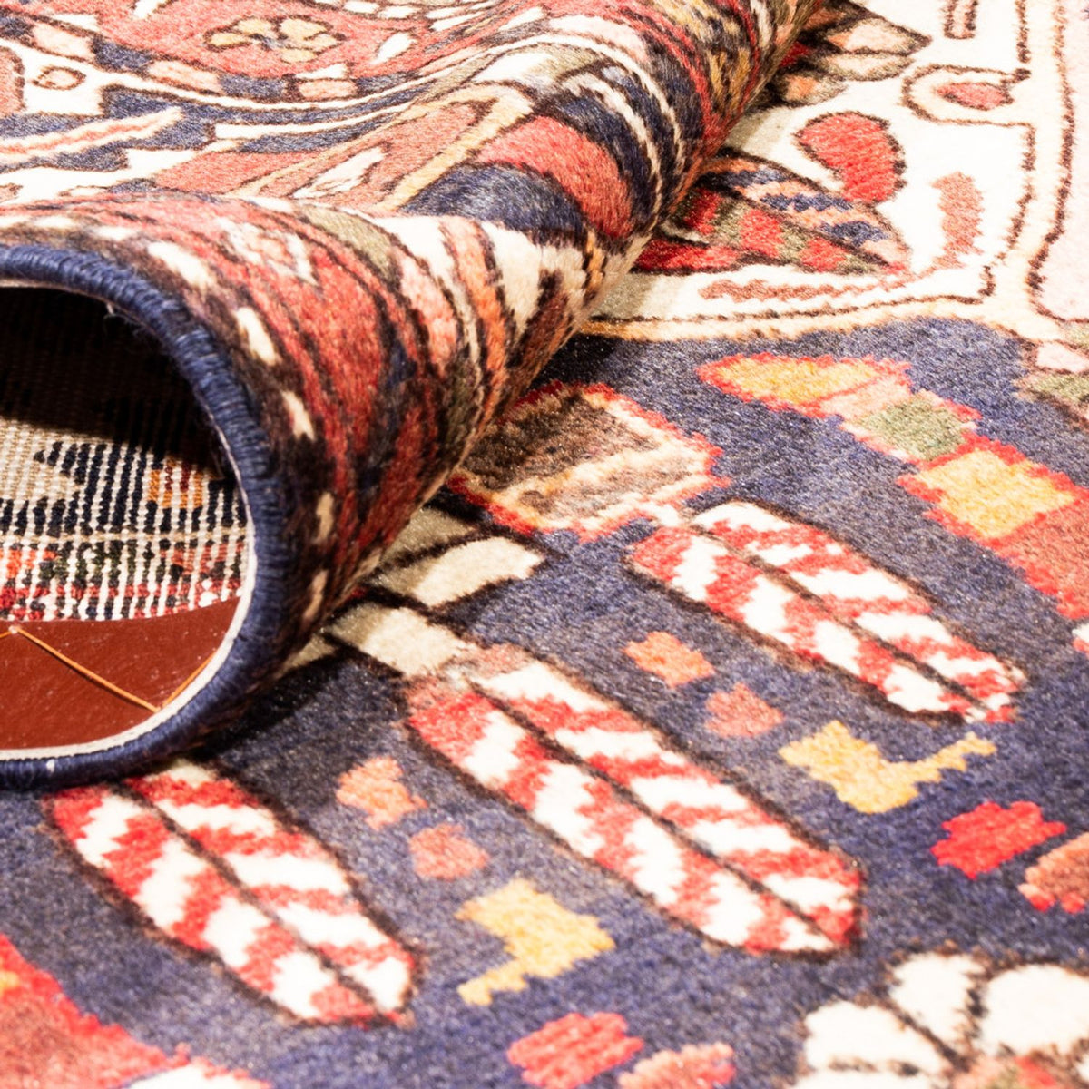 Persisk matta - Nomadic - 303 x 218 cm - flerfärgad