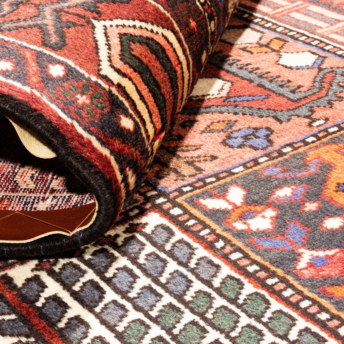 Persisk matta - Nomadic - 310 x 208 cm - flerfärgad