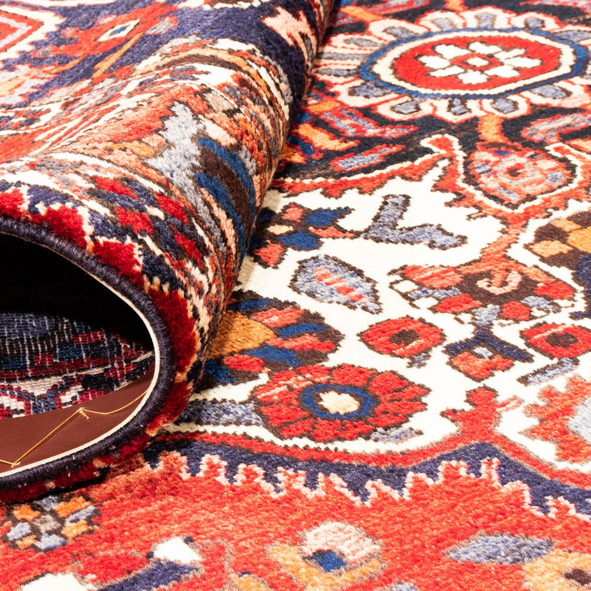 Gabbeh-matta - persisk - 302 x 207 cm - flerfärgad