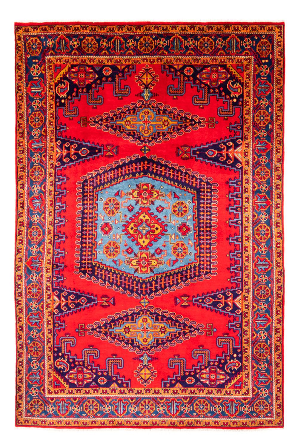 Persisk matta - Nomadic - 323 x 207 cm - röd