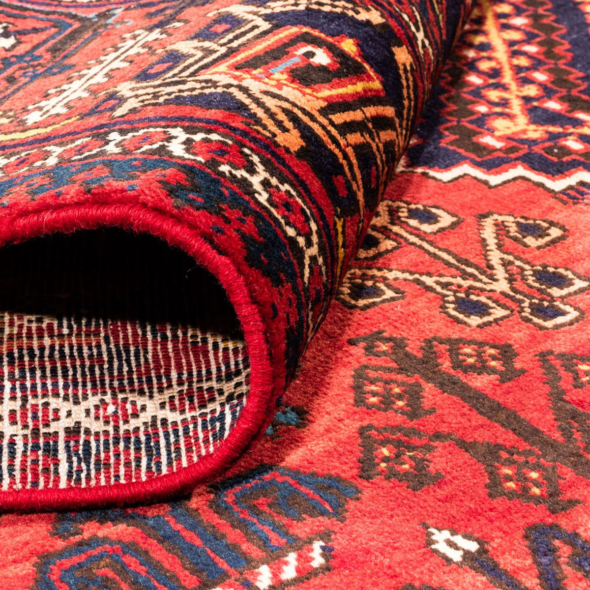 Persisk matta - Nomadic - 304 x 219 cm - röd