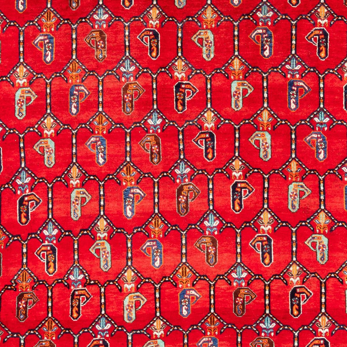 Persisk matta - Nomadic - 307 x 230 cm - röd