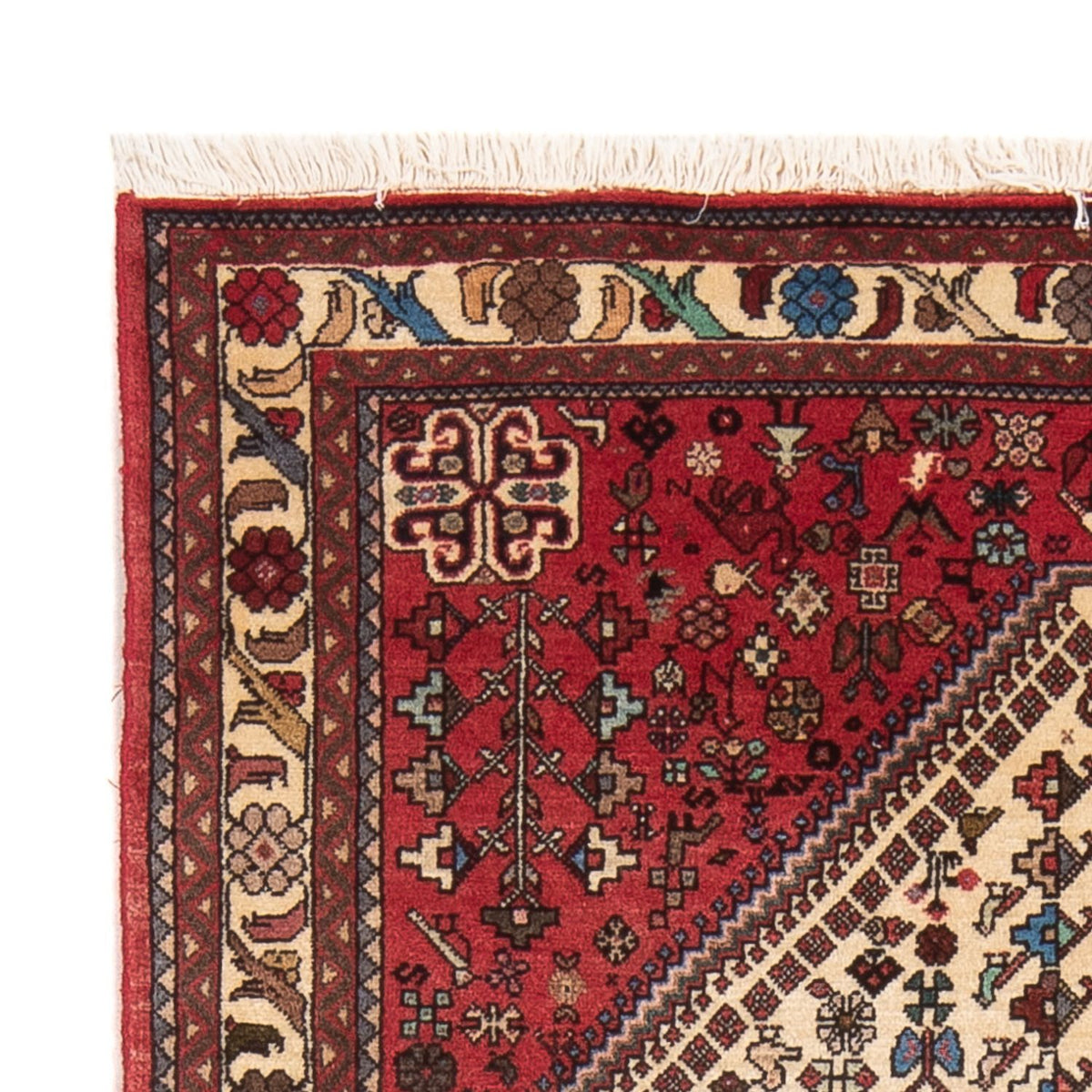 Persisk matta - Nomadic - 148 x 100 cm - grädde