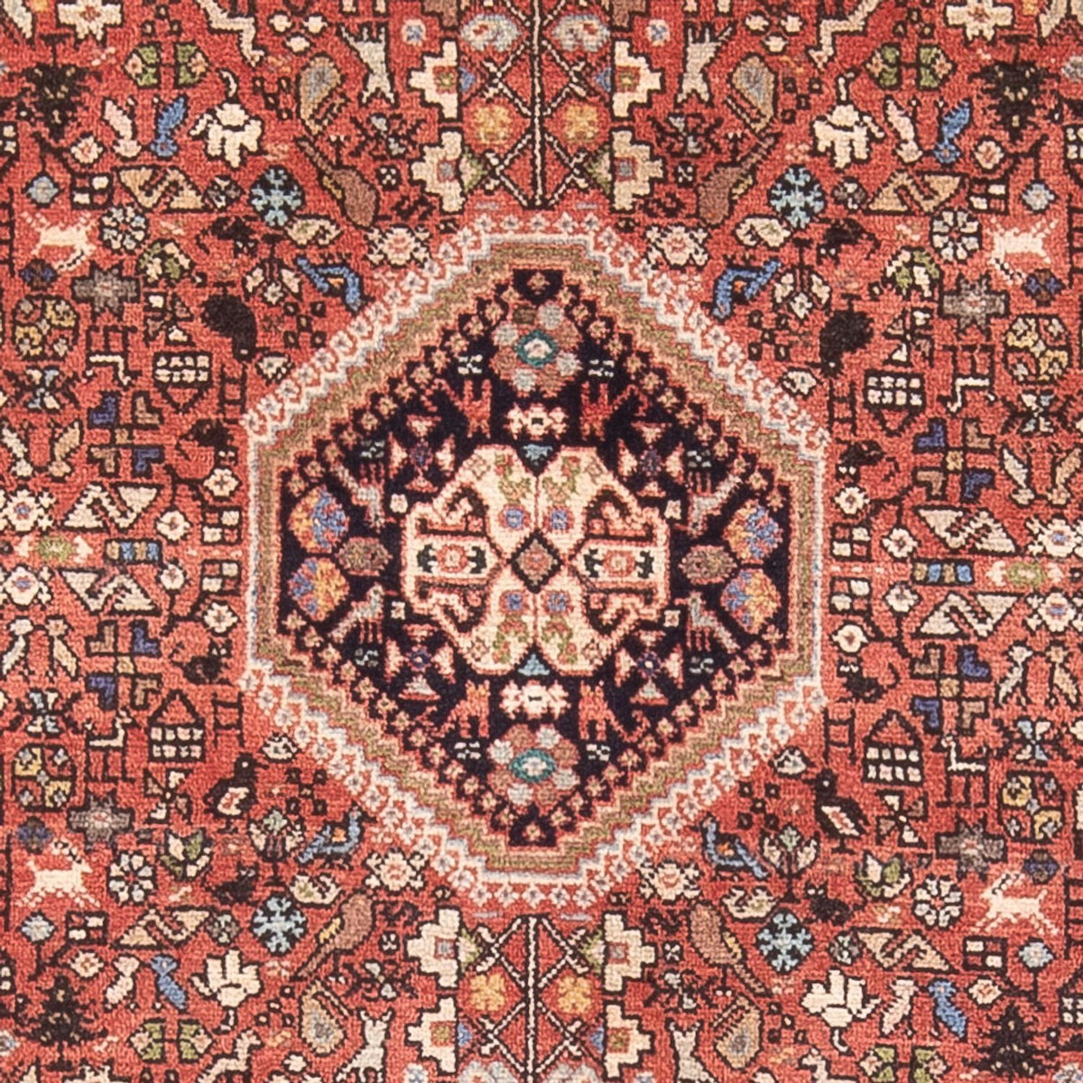 Persisk matta - Nomadic - 150 x 105 cm - röd