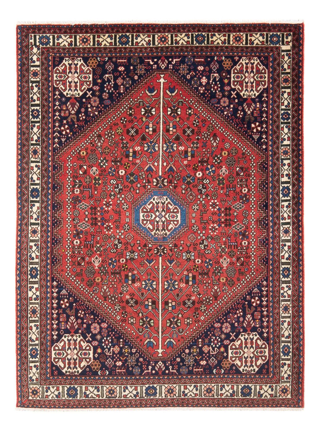 Persisk matta - Nomadic - 154 x 107 cm - röd