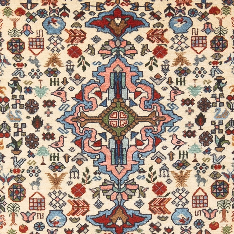 Persisk matta - Nomadic - 156 x 97 cm - grädde