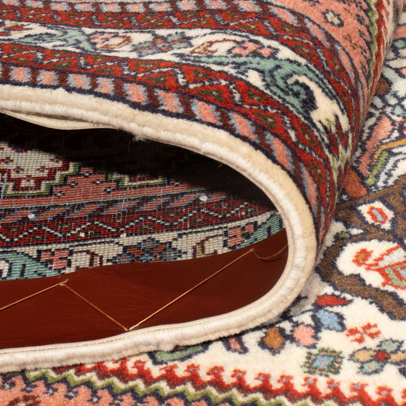 Persisk matta - Nomadic - 140 x 106 cm - grädde