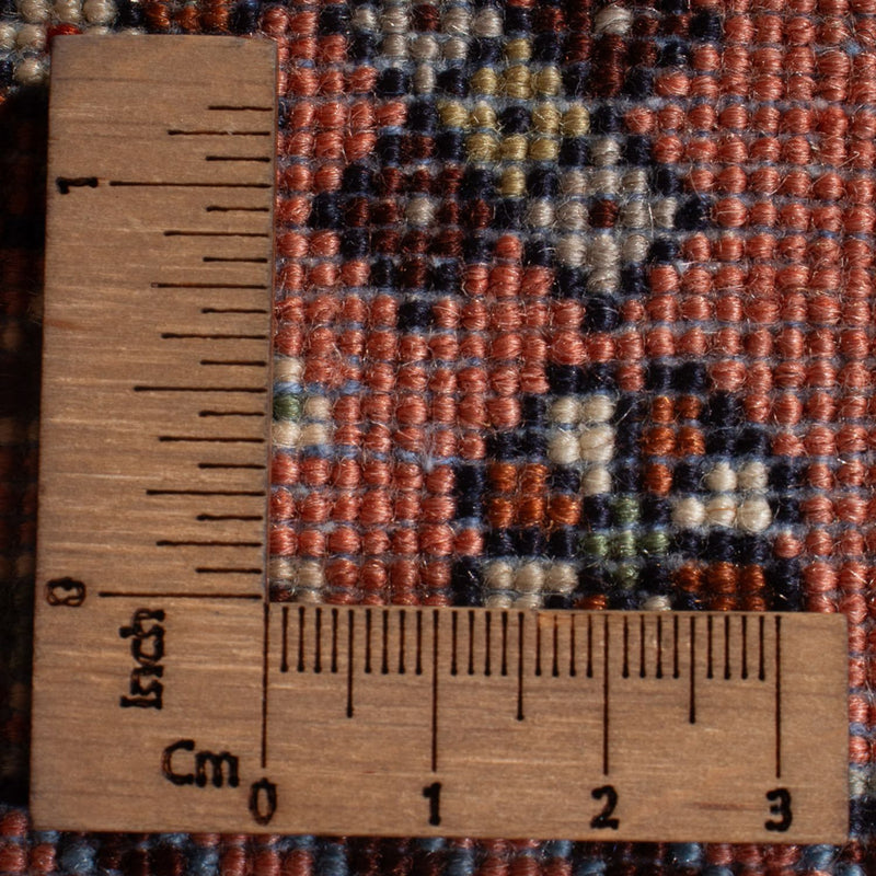 Persisk matta - Nomadic - 140 x 106 cm - grädde