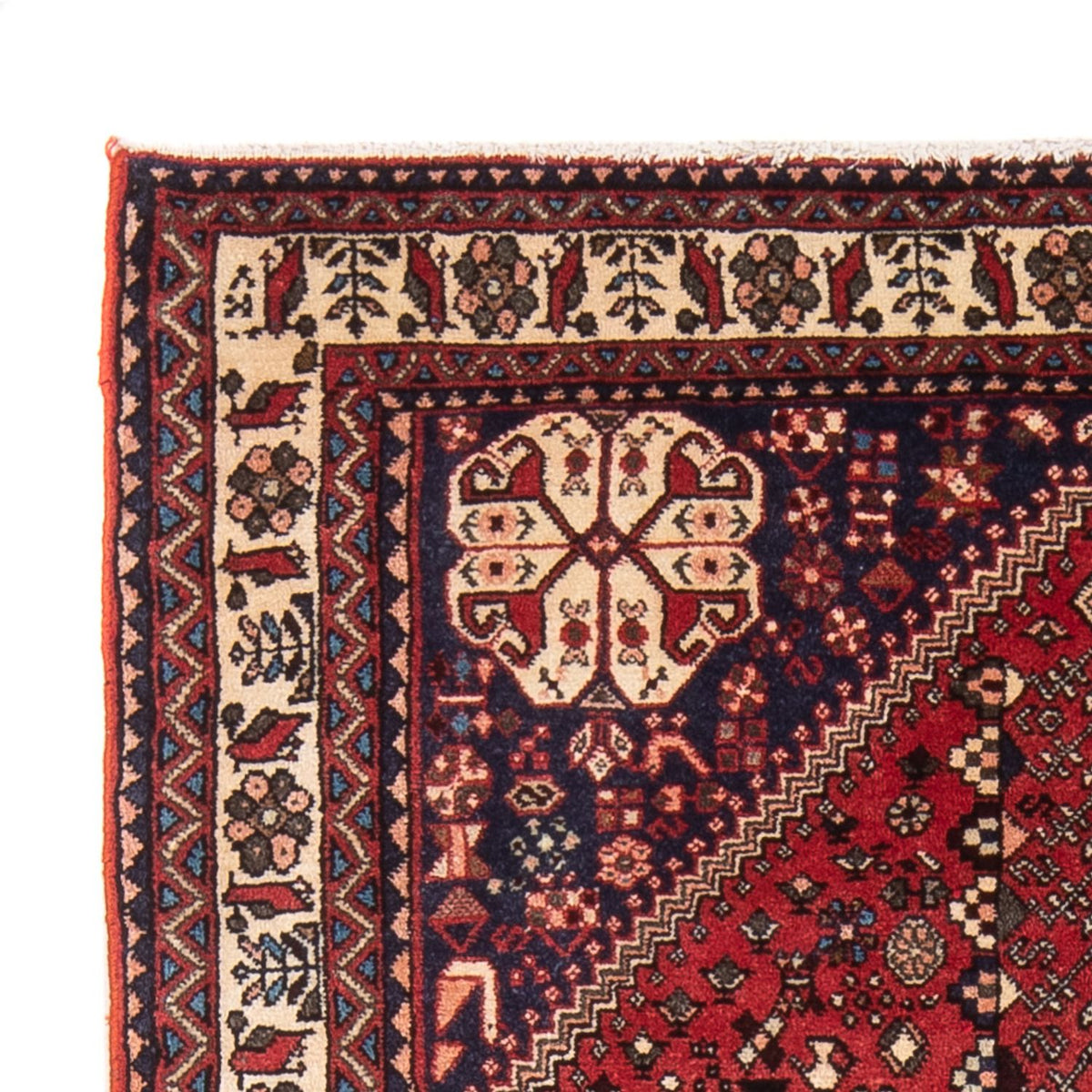 Persisk matta - Nomadic - 140 x 103 cm - röd