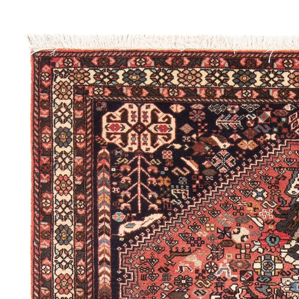 Abadeh Mattan 103x150cm - Persisk matta - röd