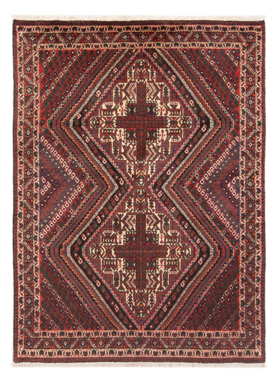 Afshar Sirjan Mattan 120x173cm - Persisk matta - röd