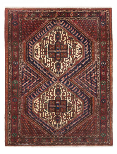Afshar Sirjan Mattan 128x180cm - Persisk matta - röd