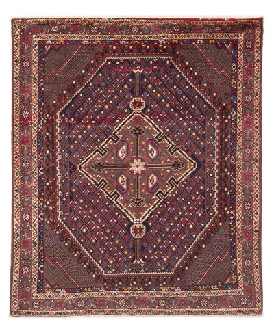 Afshar Sirjan Mattan 128x170cm - Persisk matta - mörkblå