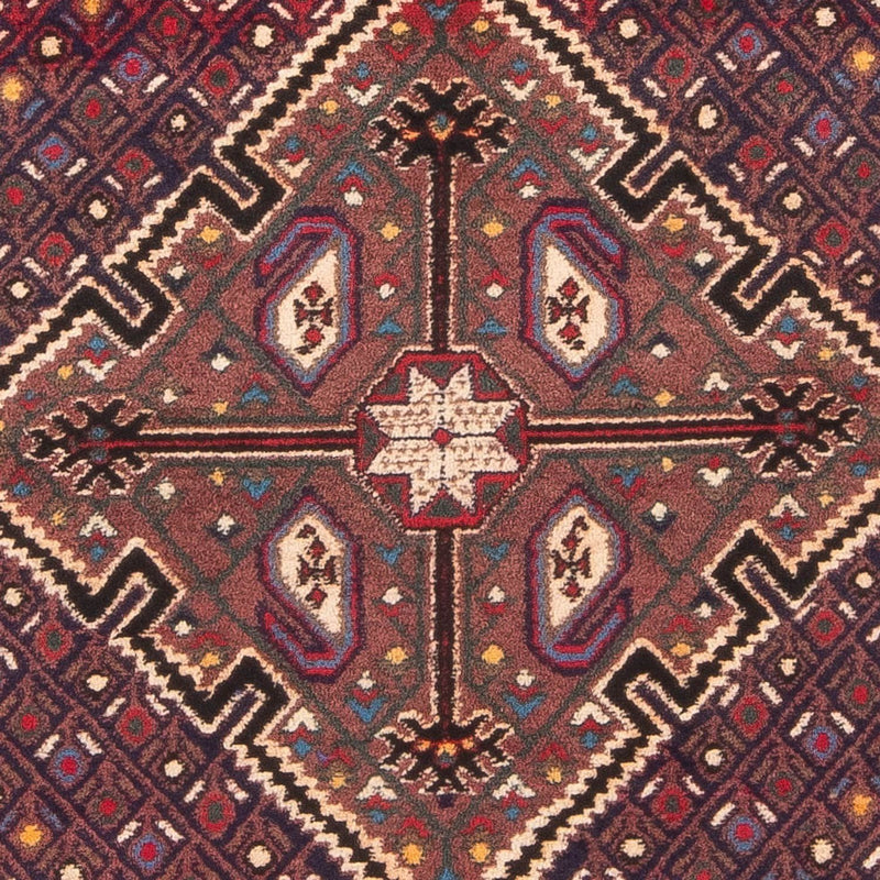 Persisk matta - Nomadic - 170 x 128 cm - mörkblå