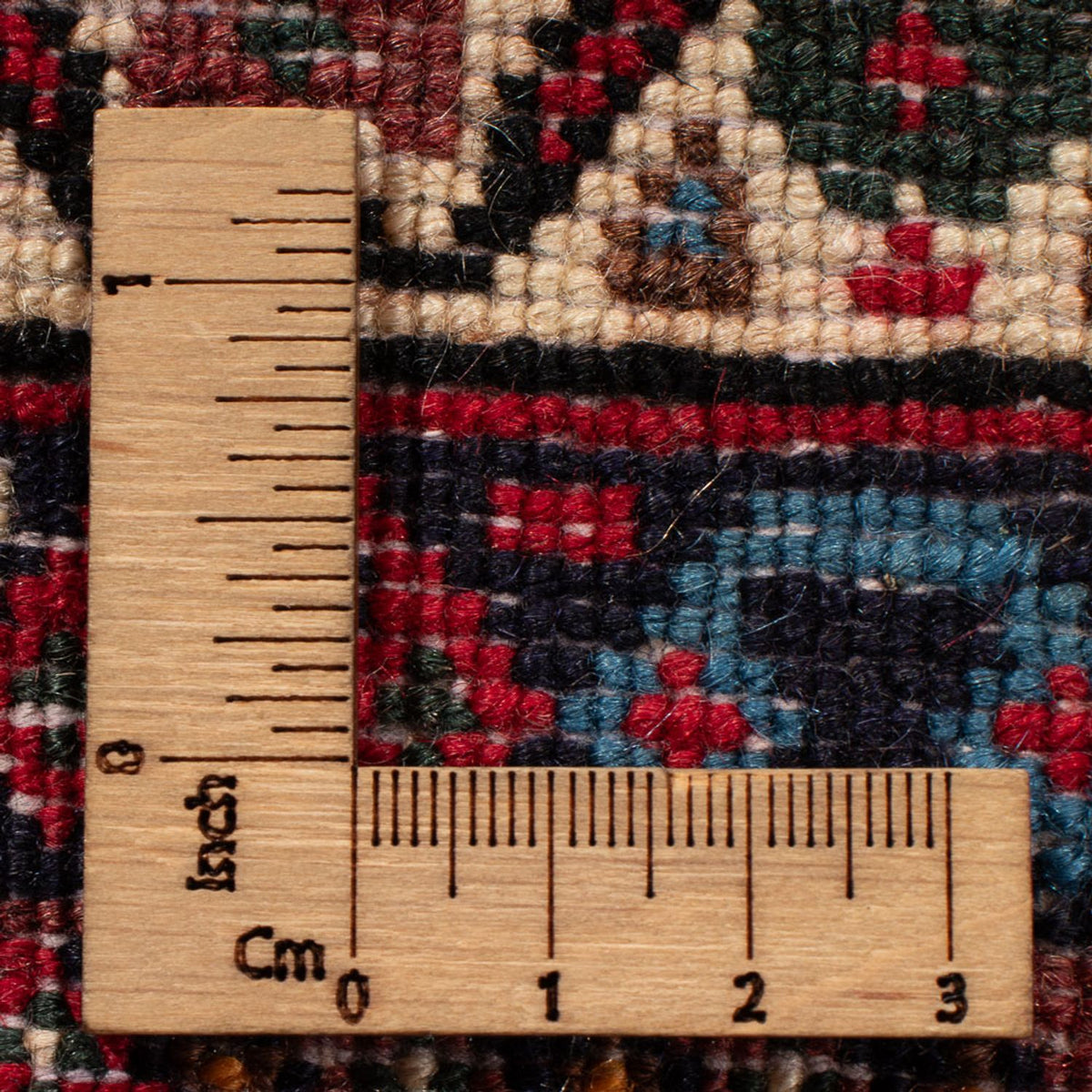 Persisk matta - Nomadic - 170 x 128 cm - mörkblå