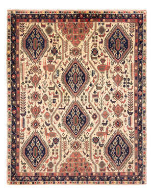 Persisk matta - Nomadic - 178 x 140 cm - grädde