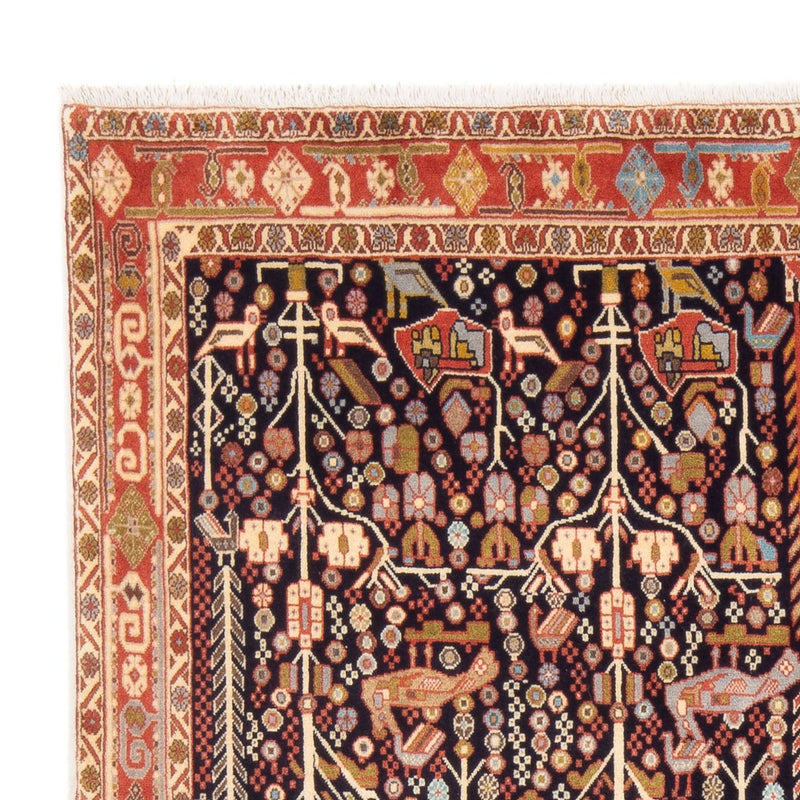 Persisk matta - Nomadic - 200 x 154 cm - mörkblå