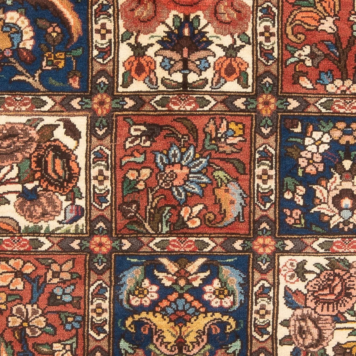 Persisk matta - Nomadic - 196 x 140 cm - flerfärgad