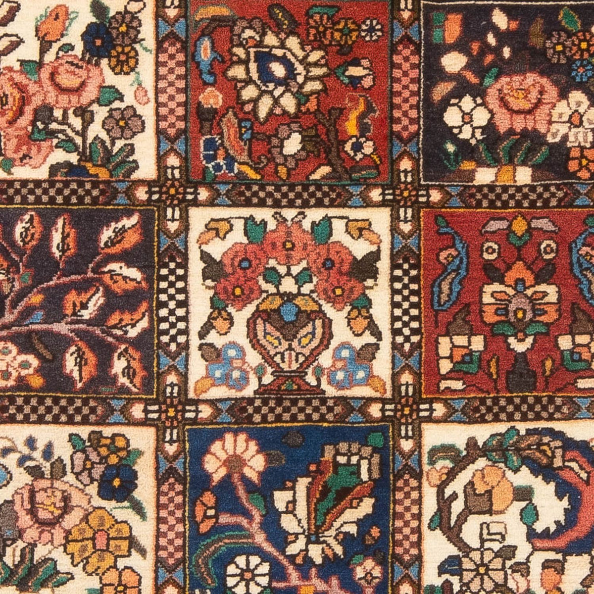 Persisk matta - Nomadic - 188 x 133 cm - flerfärgad