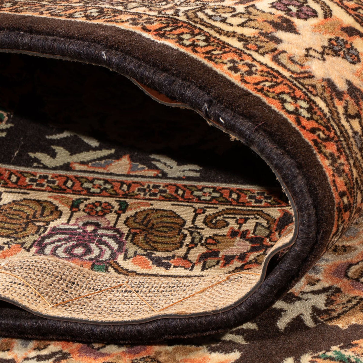 Runner Persisk matta - Bijar - 222 x 128 cm - mörkblå