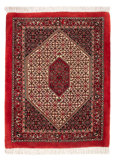 Bidjar - Takab Mattan 77x90cm - Persisk matta - grädde