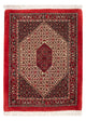 Persisk matta - Bijar - Royal - 90 x 77 cm - grädde