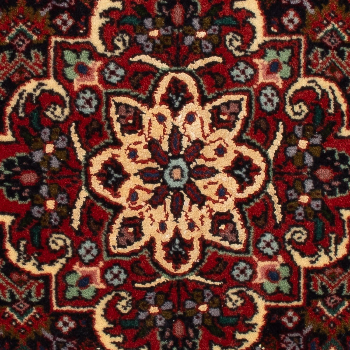 Persisk matta - Bijar - Royal - 71 x 46 cm - mörkblå