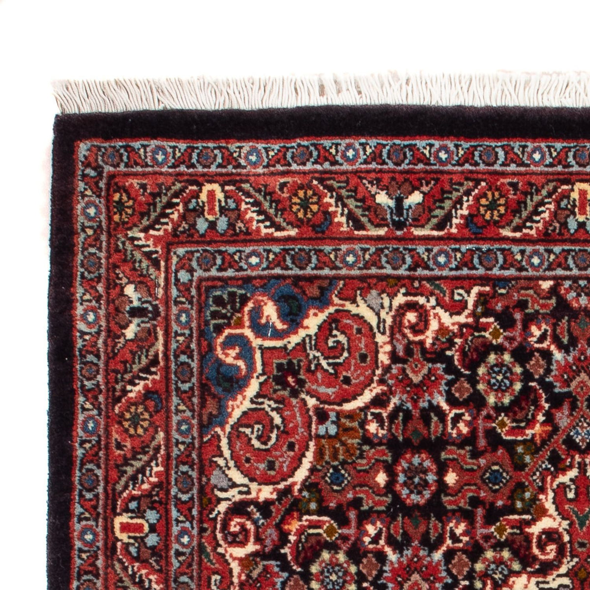 Persisk matta - Bijar - Royal - 73 x 53 cm - mörkblå