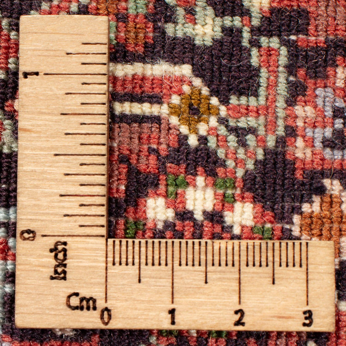 Persisk matta - Bijar - Royal - 72 x 52 cm - mörkblå