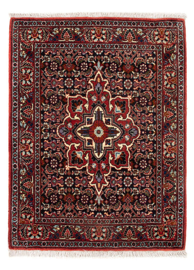 Bidjar - Takab Mattan 52x68cm - Persisk matta - mörkblå