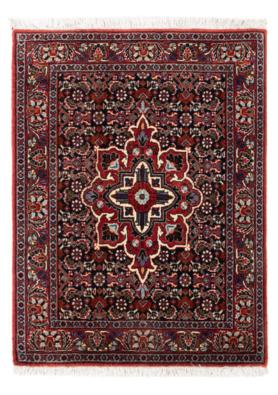 Bidjar - Takab Mattan 50x70cm - Persisk matta - mörkblå