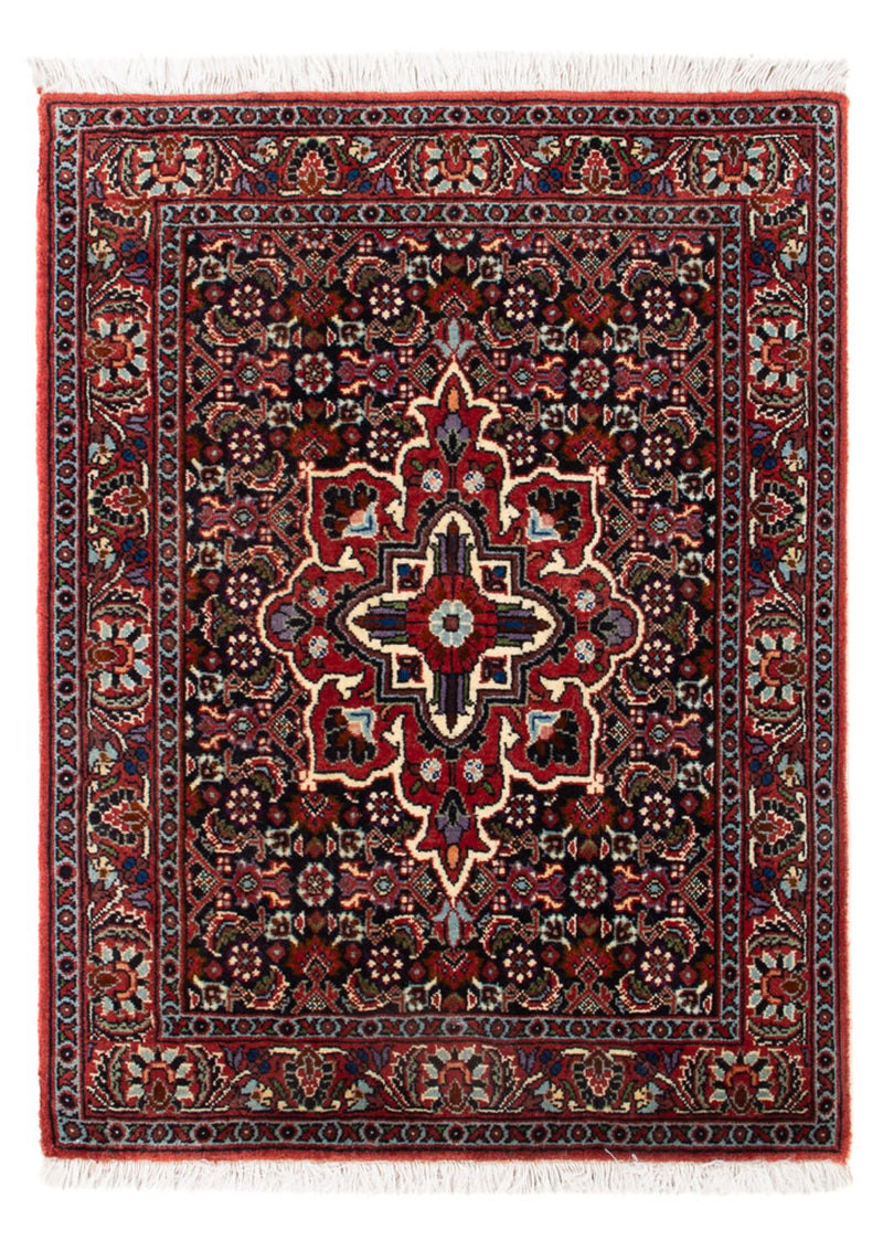 Persisk matta - Bijar - Royal - 70 x 50 cm - mörkblå