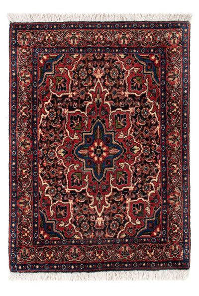 Bidjar - Takab Mattan 50x72cm - Persisk matta - mörkblå