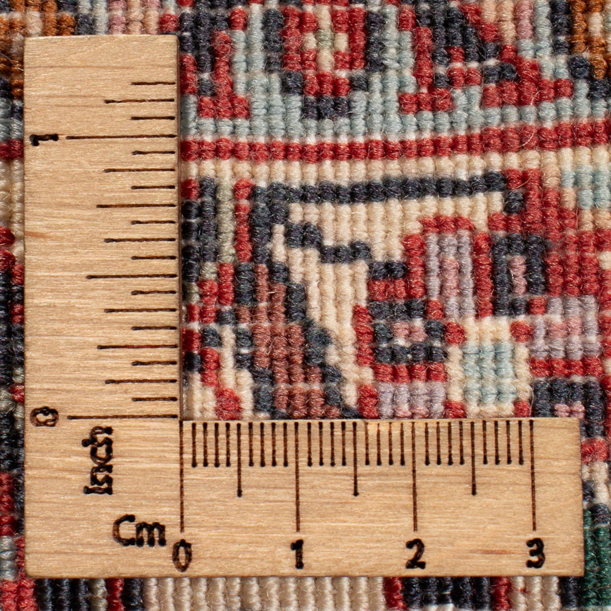 Persisk matta - Bijar - Royal - 65 x 52 cm - röd