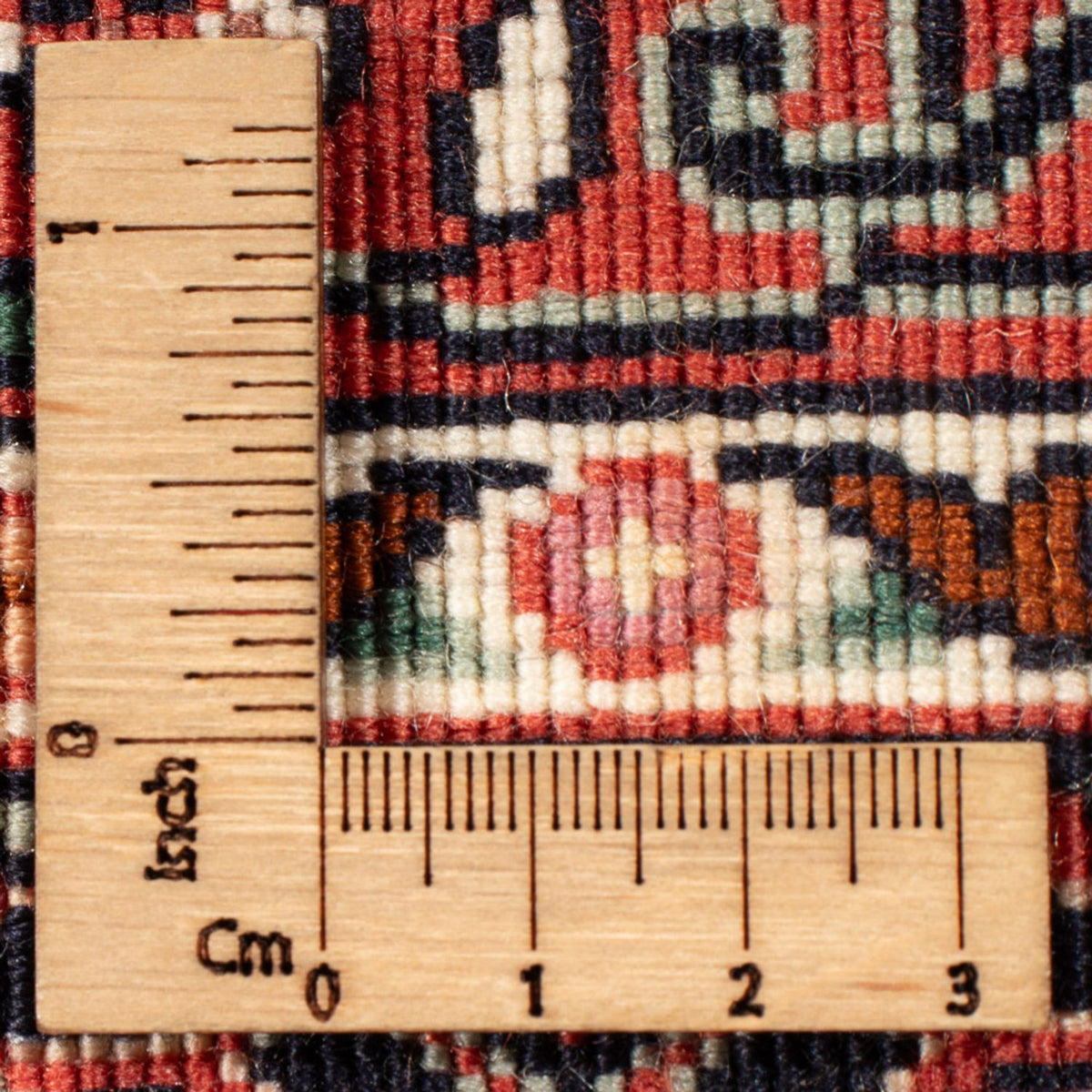 Persisk matta - Bijar - Royal - 90 x 70 cm - beige