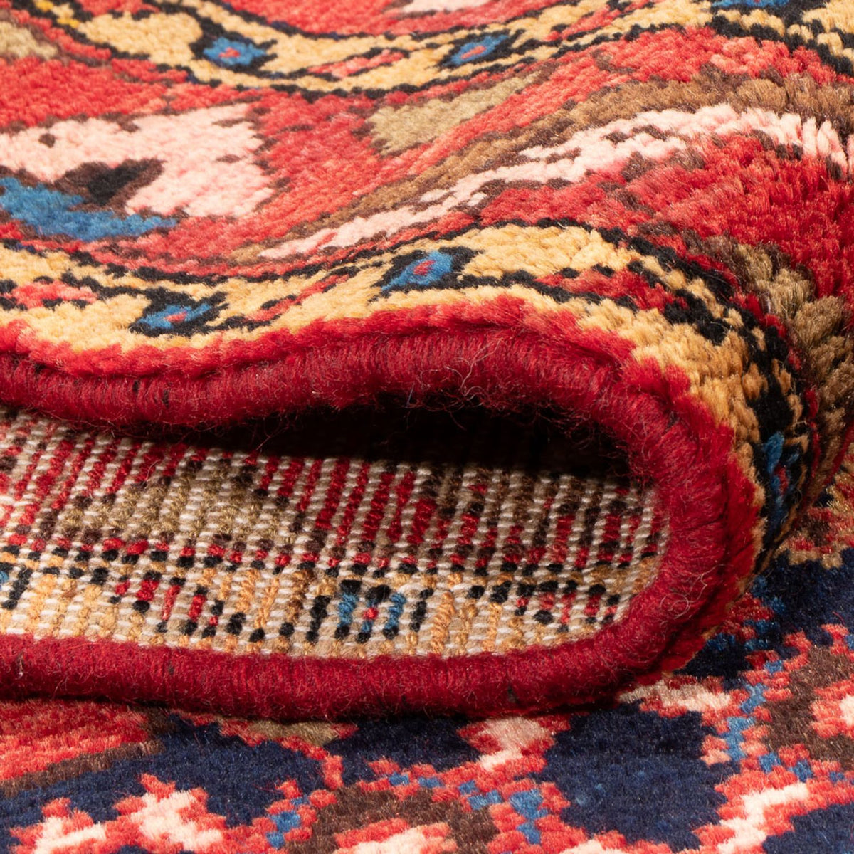 Persisk matta - Nomadic - 218 x 140 cm - mörkblå